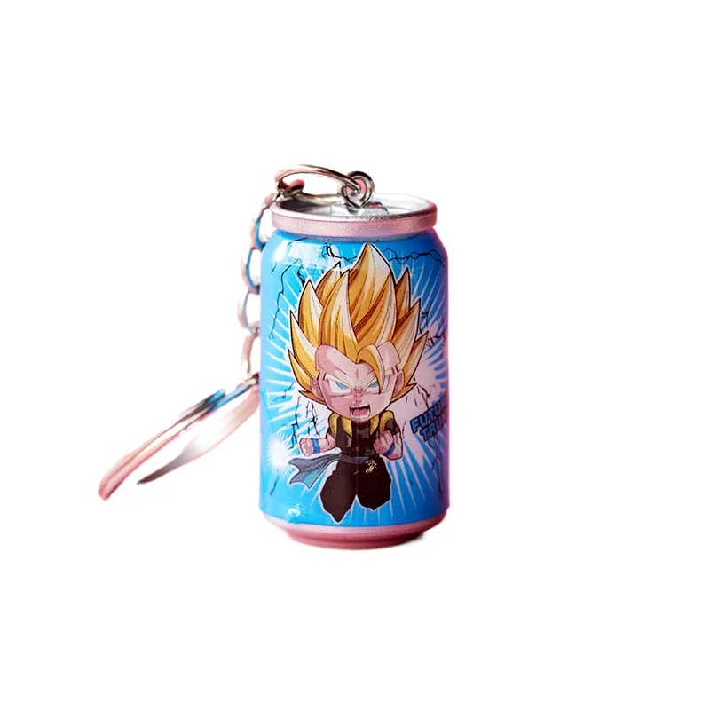 Набор из 4 брелоков Dragon Ball: Сон Гоку, Какаротто, Вегета, Транкс. Мультяшные аниме-фигурки, милые подвески, брелоки для ключей, подарок, игрушка. (art.: 3920db8eaa13f) - 3920db8eaa13f