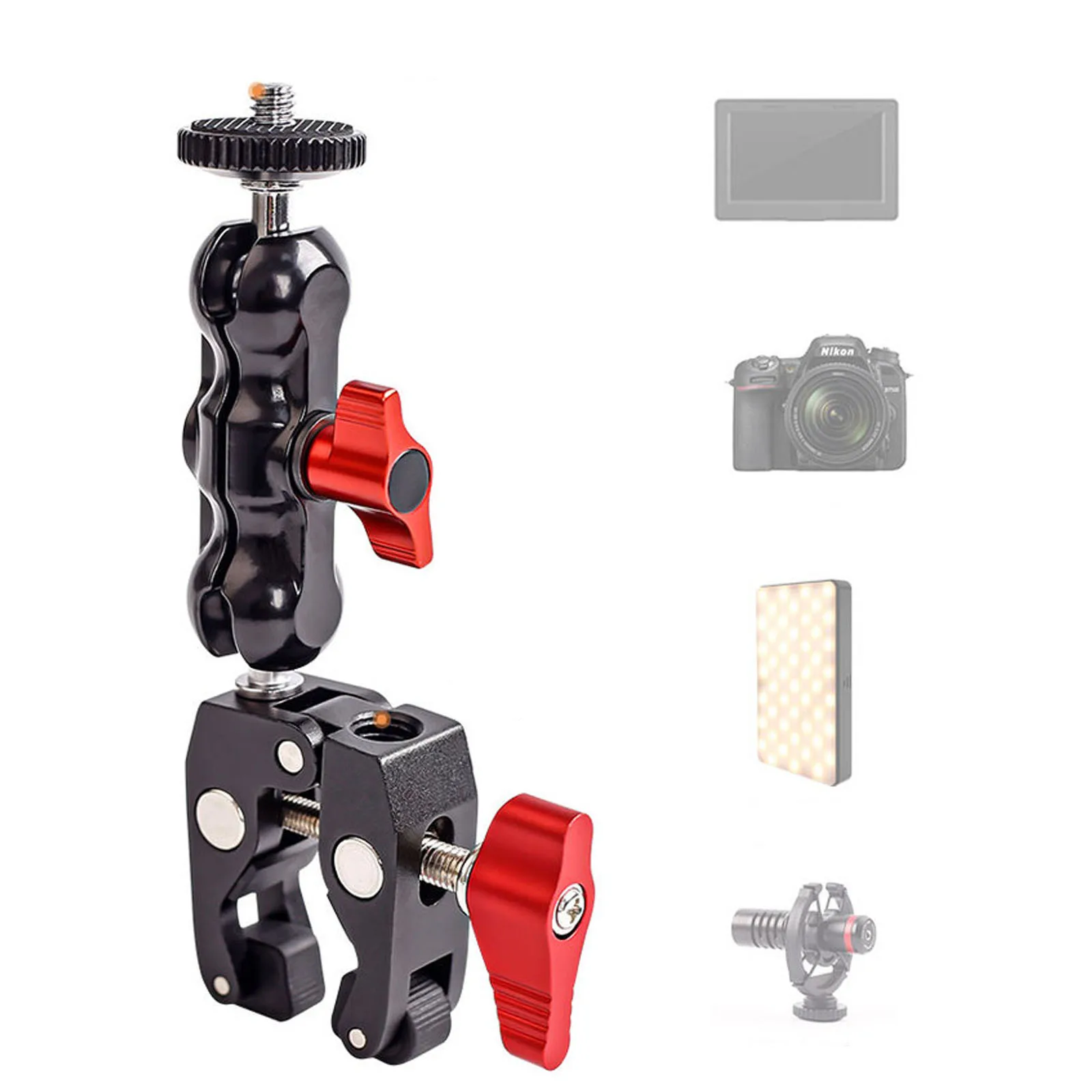 

Держатель-подставка для камеры SLR с креплением-крабом