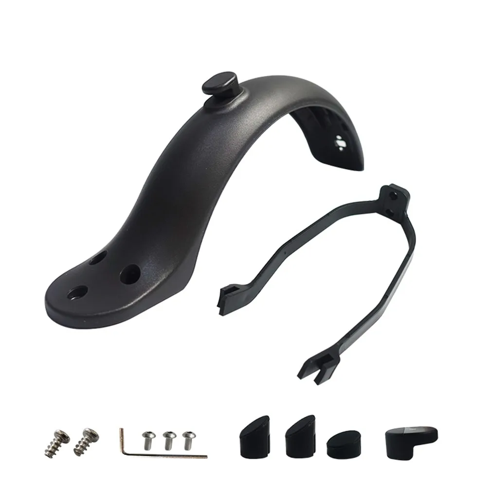 

Mudguard Fender+5*Screw+3*Silicone Plug+Bracket For Xiao*mi M365 Electric Scooter Durable And Practical Stable Lightweight