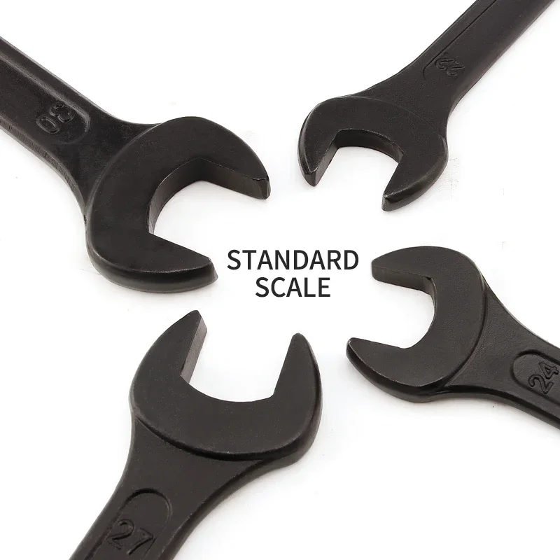 Сверхмощный Односторонний гаечный ключ черный 14 мм 16 17 18 19 21 22 24 27 30 32 36 41 46 50