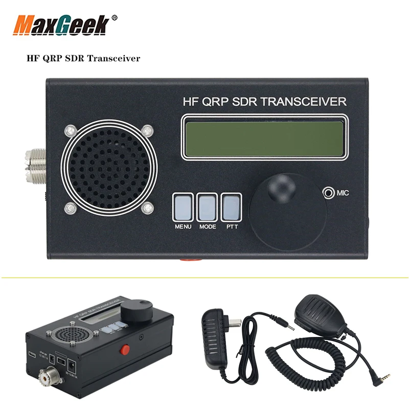 Maxgeek USDX USDR HF QRP SDR трансивер SSB/приемопередатчик непрерывного действия 8-полосный 5
