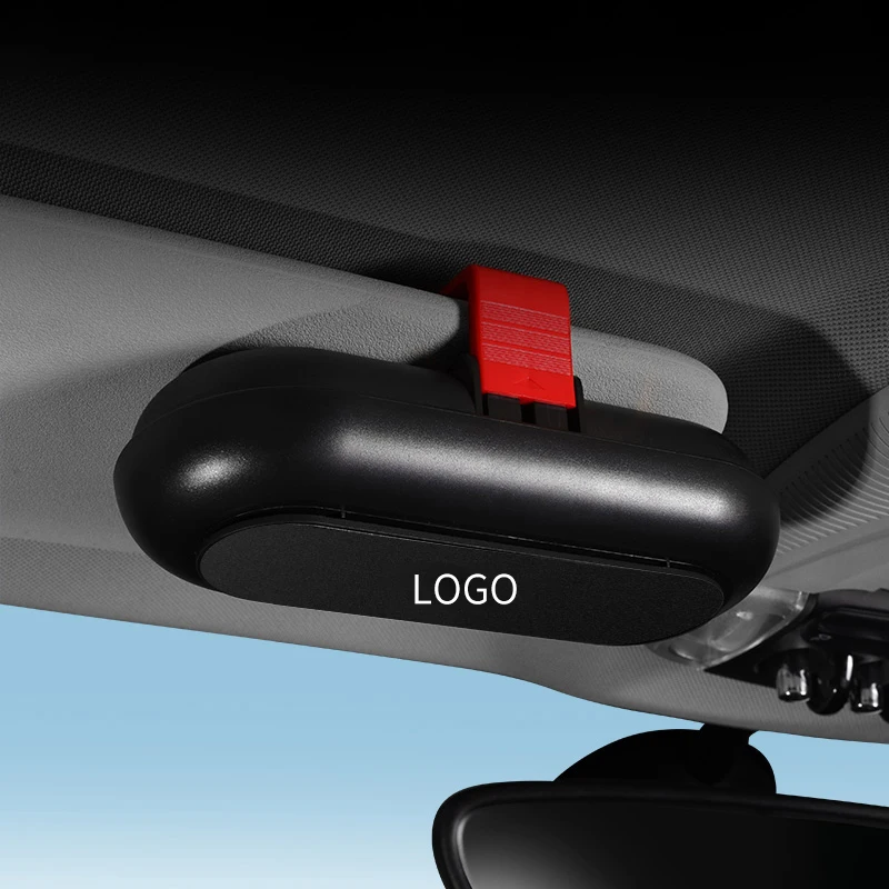 

Car Glasses Case Sunglasse Storage Box Clip Card Holder For BMW Mini Cooper R55 R56 R58 R60 F54 F55 F56 Styling Accessories