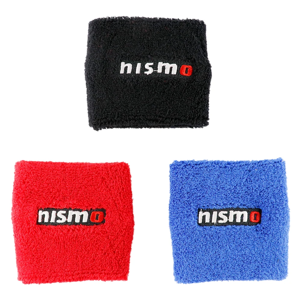 

NISMO JDM СТИЛЬ водохранилище тормоз сцепление масляный бак колпачок носок автомобильный пот лента черный синий красный