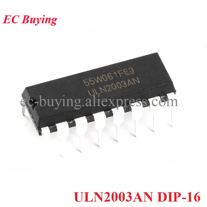 ULN2003AN DIP16 ULN2003A DIP-16 ULN2003 ULN2003APG DIP массив транзисторов Дарлингтона чип IC контроллер новый оригинальный