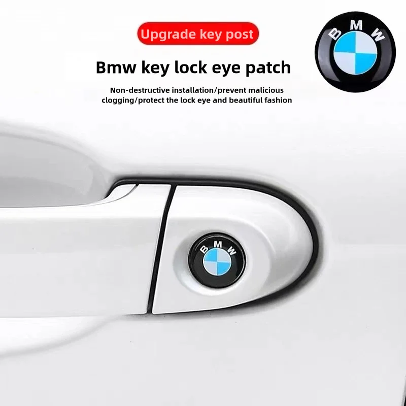 Для BMW модифицированные наклейки с логотипом на замочную скважину X1X3X5X6 новые и