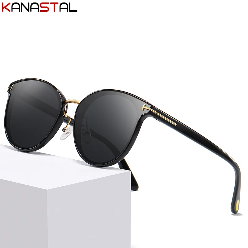 

Women Ins Fashion Polarized Sunglasses UV400 2022 New Men Sun Glasses Metal Eyeglasses Frames Camping Driving Fishing Eyewear