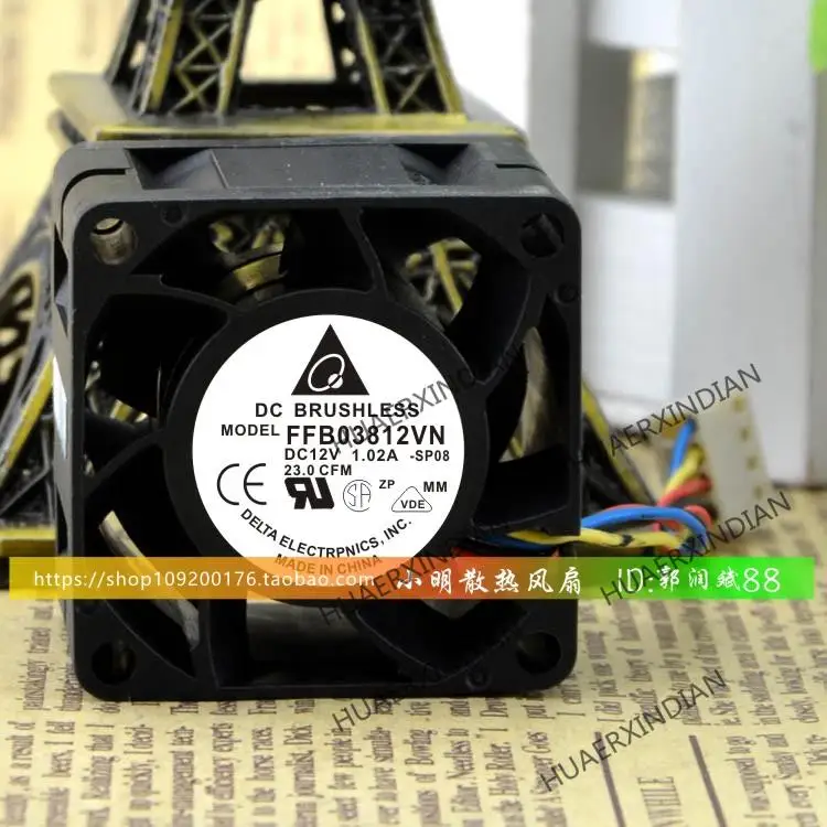 Новый FFB03812VN 3 см 3828 12 В а комплект для сборки охлаждающего вентилятора