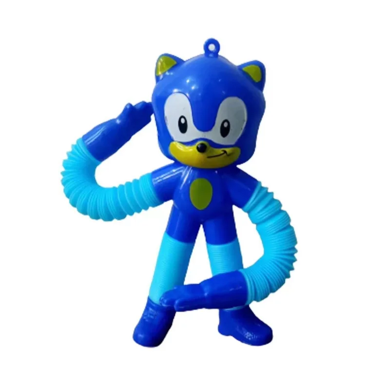 

Anime Cartoon Sonic The Hedgehog Stretch At Will Children's Toys Decompression Toy Anti Anxiety Toys for Children Birthday Gift
