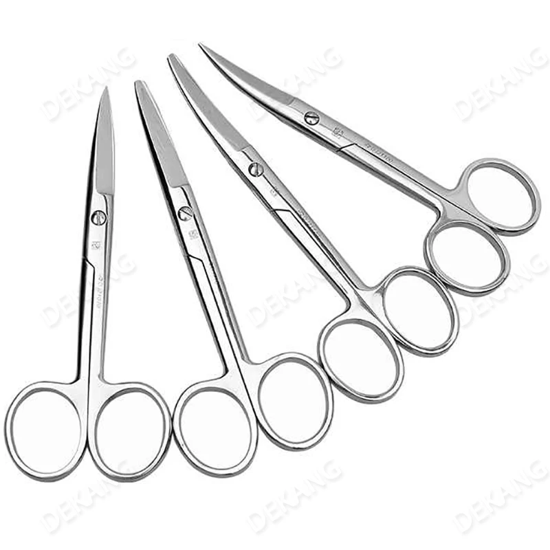 Офтальмологические ножницы из нержавеющей стали полуполумесяц удаляющие для