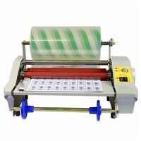 a3 paper laminating machinecold roll laminator four rollersworker cardoffice file laminator fm360 110v220v 1pc