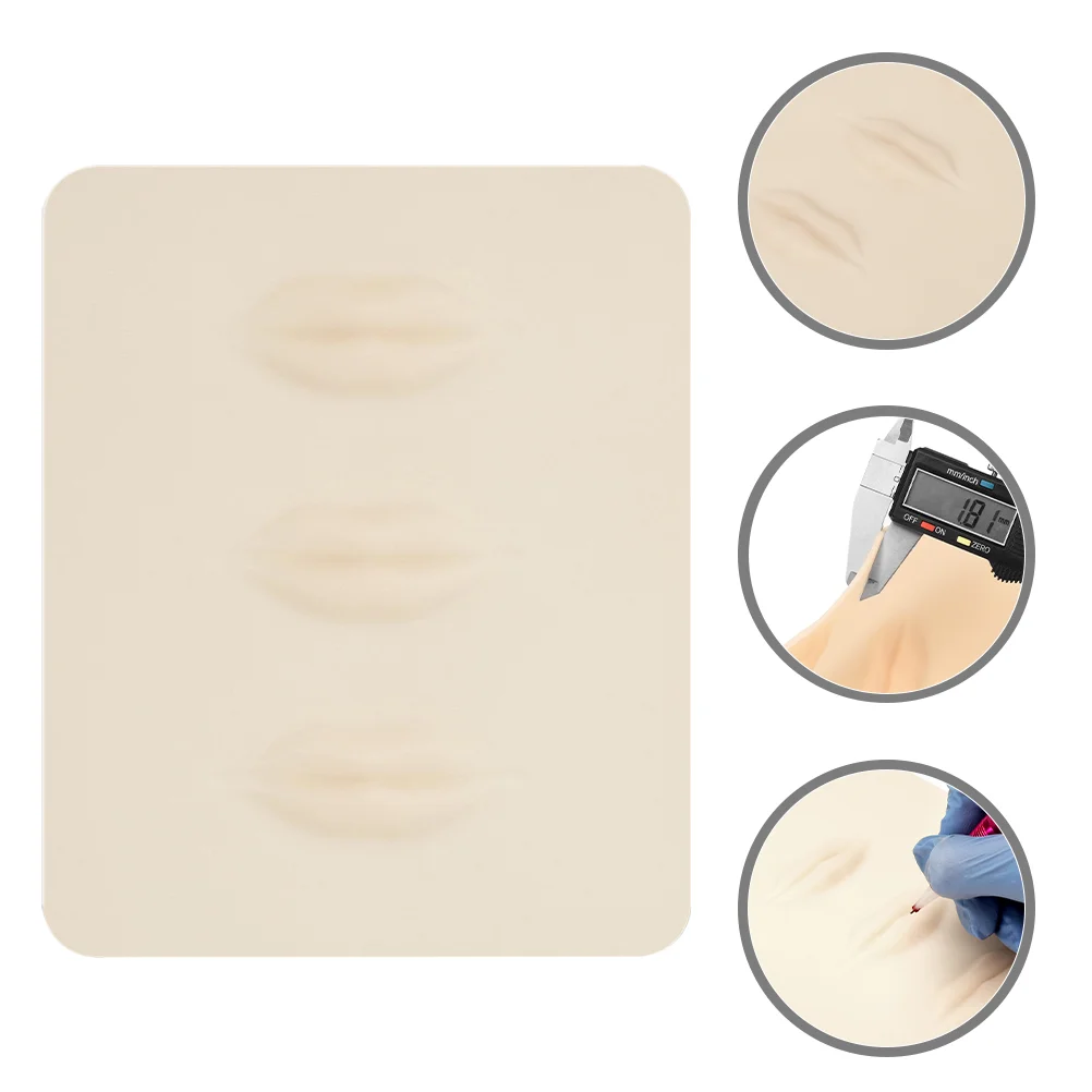 

Microblading Practice Silicone Skin Lip Tattoo Skins Tattooing Embroidered