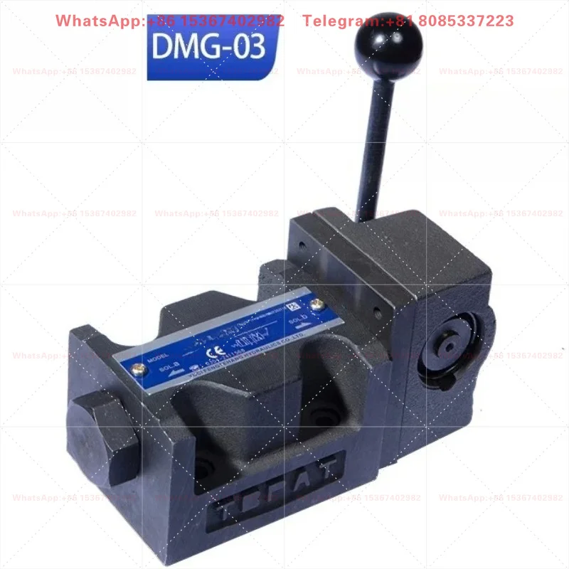 Фото Гидравлический распределительный клапан DMG-03-3C2/3C4/3C60-10 с ручным управлением, промышленный компонент для регулирования потока №2
