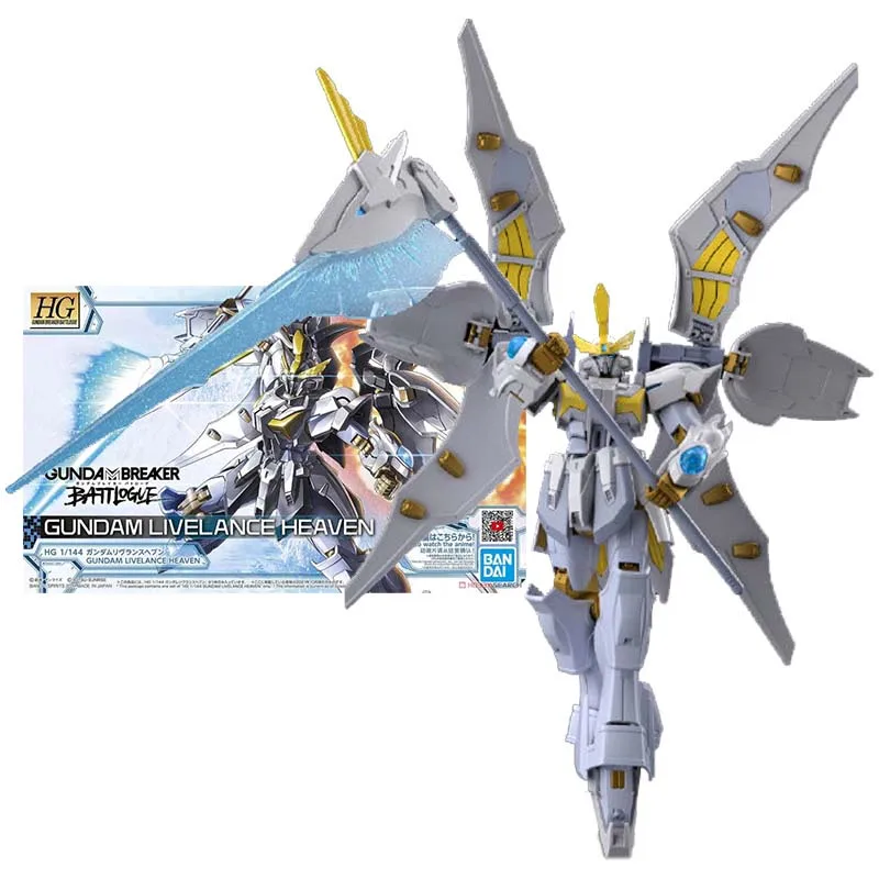 

Набор моделей аниме-фигурок Bandai Gundam HG 1/144 Breaker Livelance Heaven Collection Gunpla Аниме фигурки, игрушки, бесплатная доставка