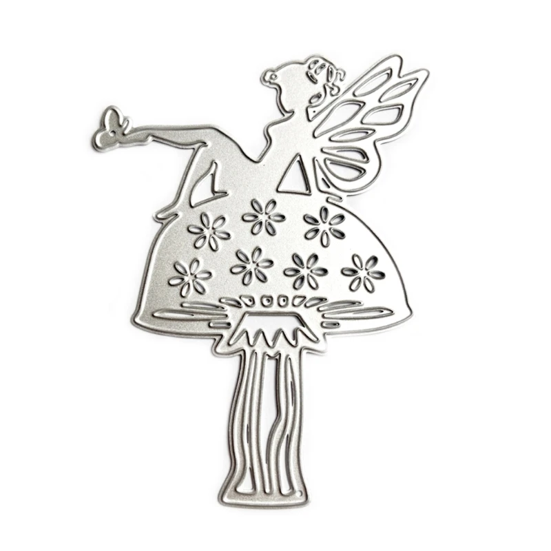 

Metal Die Cuts Mushroom Fairy Cutting Dies Stencils DIY Cutting Template Mold Dropship