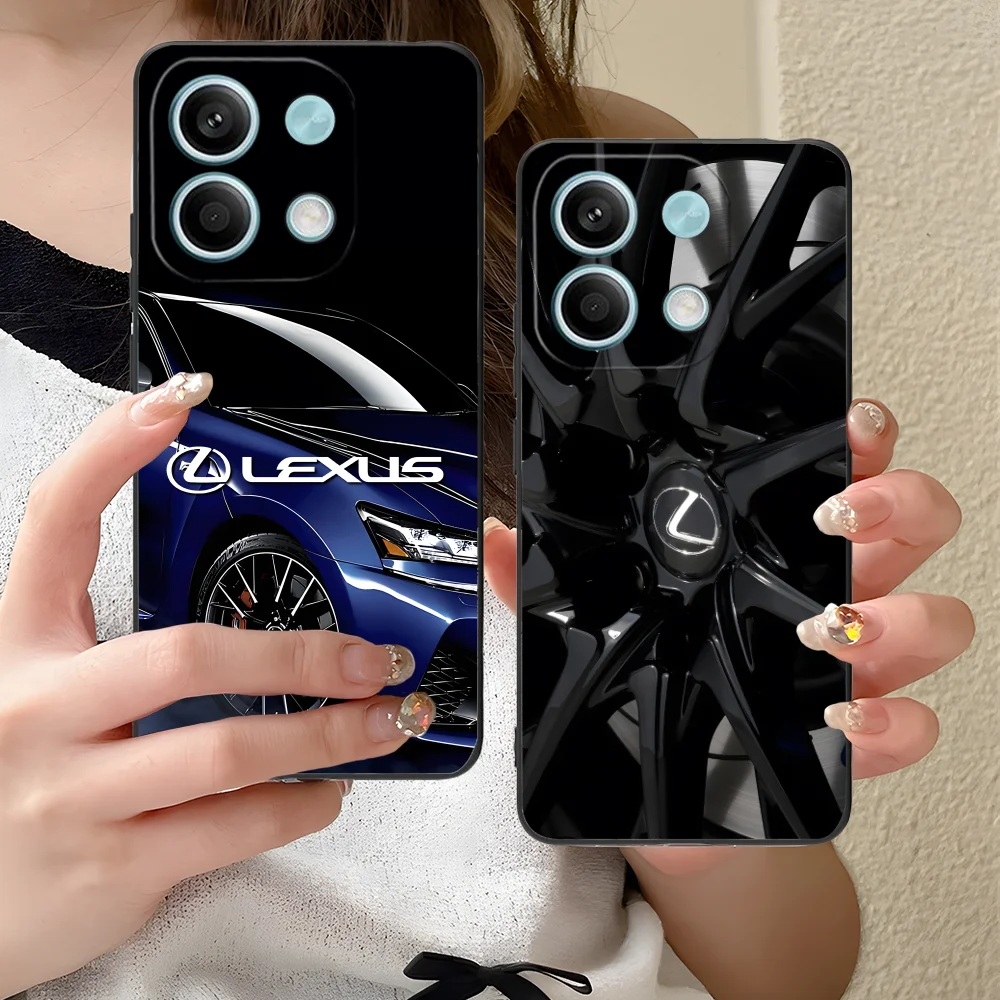 Чехол для мобильного телефона L-Lexuss Xiaomi Redmi Note 13 12 11 10 9 8 7 6 S A Pro Lite Plus 5G черный чехол