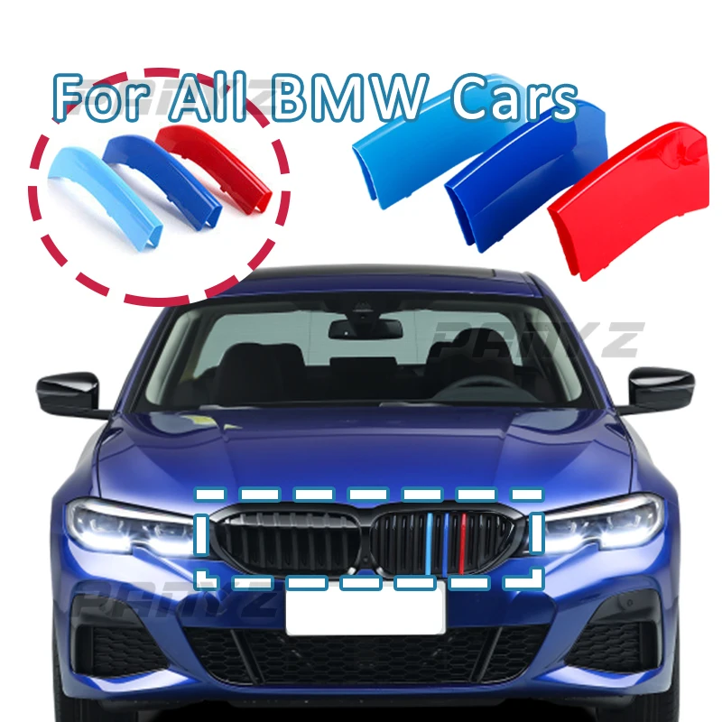 

Front Grille Trim Strips For BMW E46 E90 E60 E39 E36 F30 F10 F20 X5 E70 E53 G30 E91 E92 E93 E87 X3 E83 F25 X6 E71 F31 F22 F34 X1