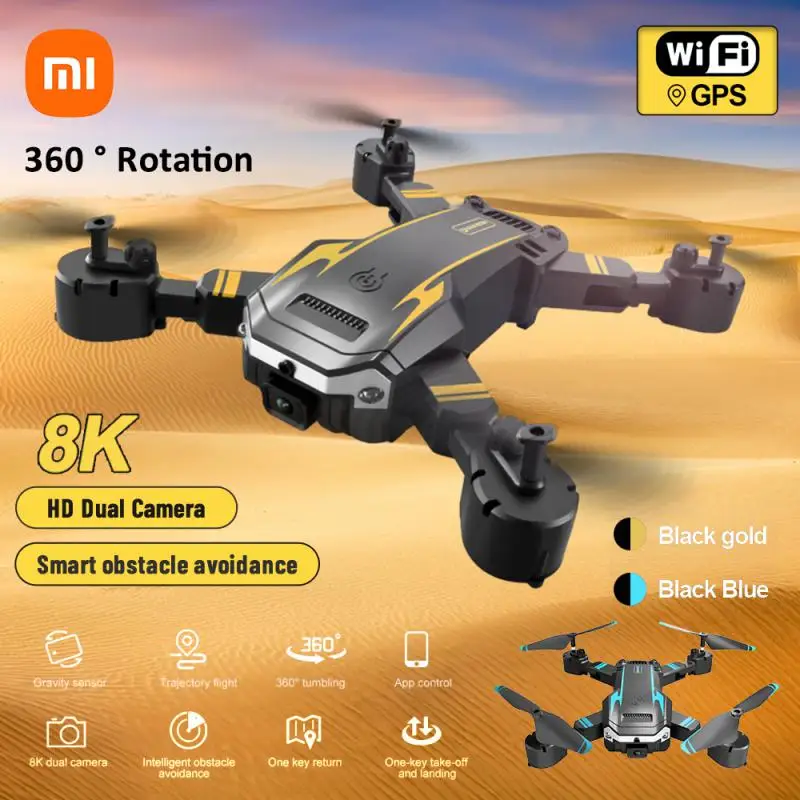 

Дрон Lenovo G6Pro Drone 8K 5G GPS, профессиональный Дрон HD для аэрофотосъемки, обход препятствий, четыре ротора, Радиоуправляемый вертолет, расстояние ...