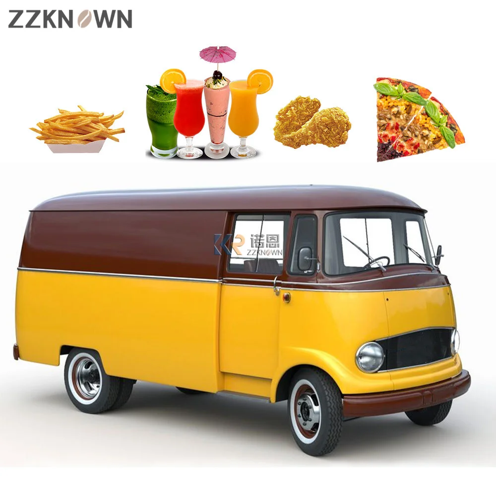 Тележка для еды с полной кухней сертификация CE трейлер продажи США мобильная