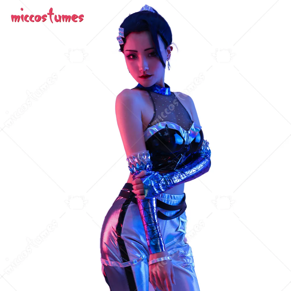 Женская игра смешанный темно-синий цвет блестящий симфонический лазерный