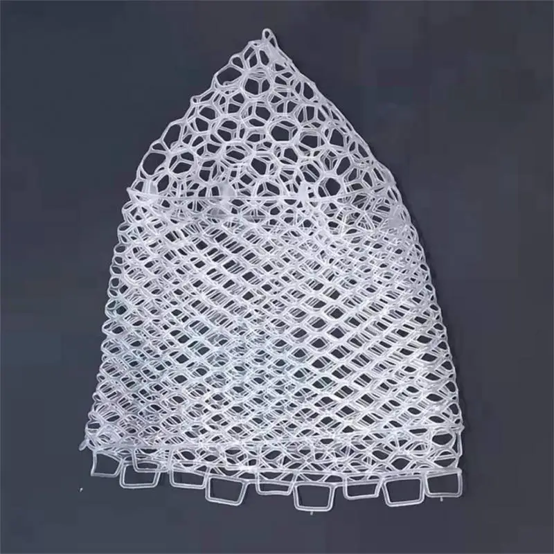 

Fish Net Strong Toughness For Fish Trap Pvc Screen Reading High-quality Mesh For Fishing Large Object Net Fishnet Trammel