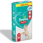 Трусики Pampers Pants 9-15 кг, размер 4, 52 шт.