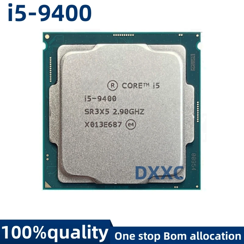 

For Core i5-9400 I5 9400 2.9 GHz Six-Core Six-Thread CPU 65W 9M Processor LGA 1151