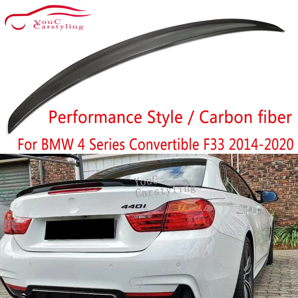 

Задний спойлер из углеродного волокна F33 M-performance Style для BMW 4 серии F33 F83 2-дверный трансформер 420i 428i 430i 435i багажник