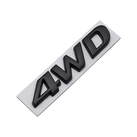 3D металлический логотип 4WD, Эмблема для заднего крыла автомобиля Hyundai IX25 IX35 Tucson Santafe