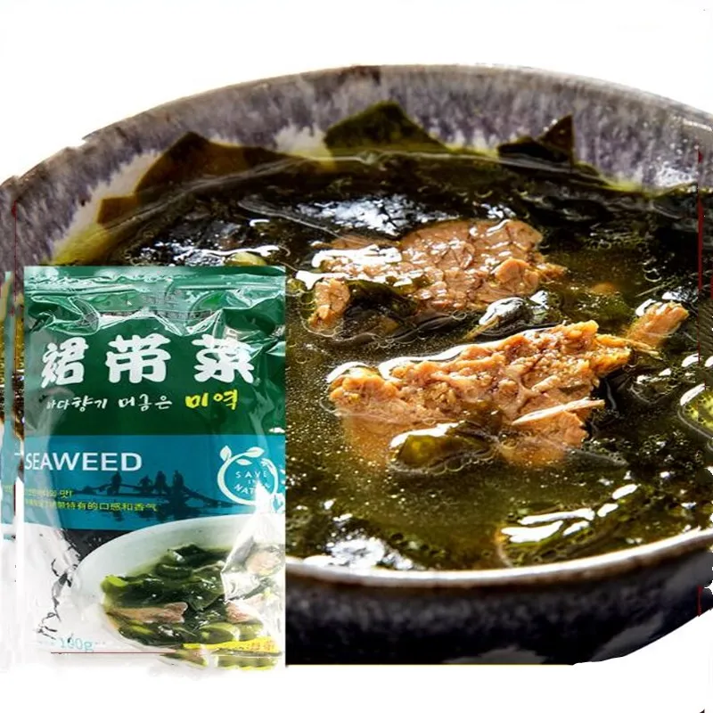 

Kelp material of Korean kelp soup dried Undaria pinnatifida thin kelp Korean kelp soup special Korean foo d ingredients