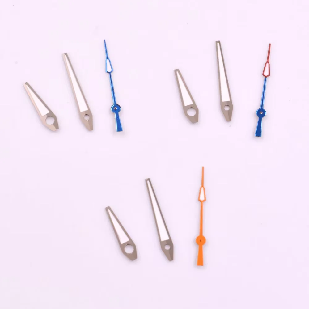 Стрелки часов зеленые светящиеся подходят для NH35 NH36 7S36 7S25 7S35 6R15 4R15 4R35 4R36 детали