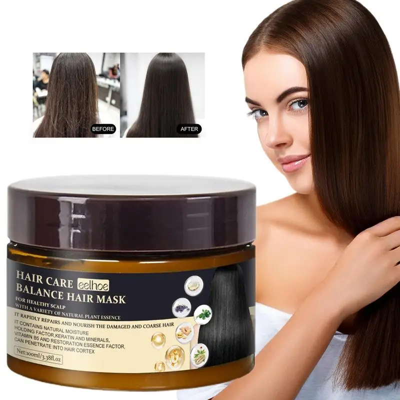 

Deep Conditioning Hair Masque 3.38fl Oz Professional Hair Lotion Hair Moisturizer Conditioner Nourishes Frizzy Hair Lotion
