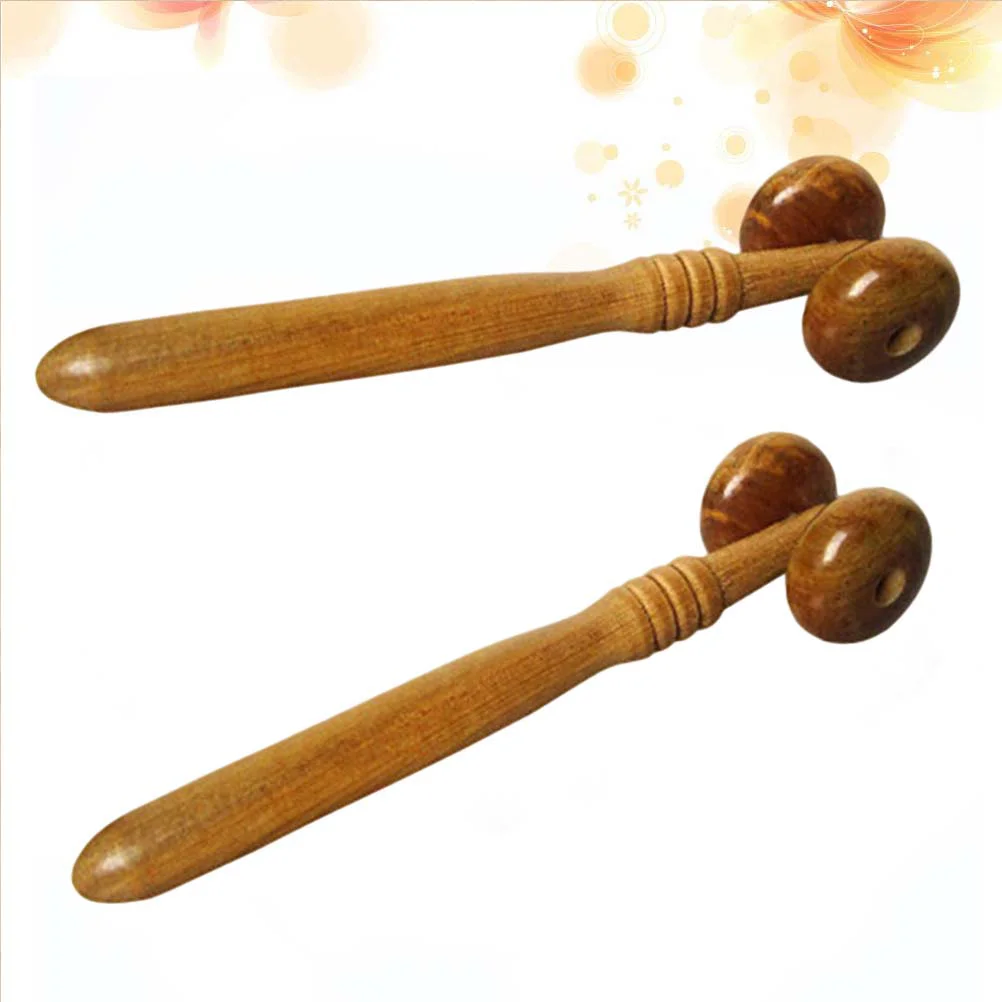 2 шт. ароматный деревянный массажер инструмент для красоты носа роликовый лица