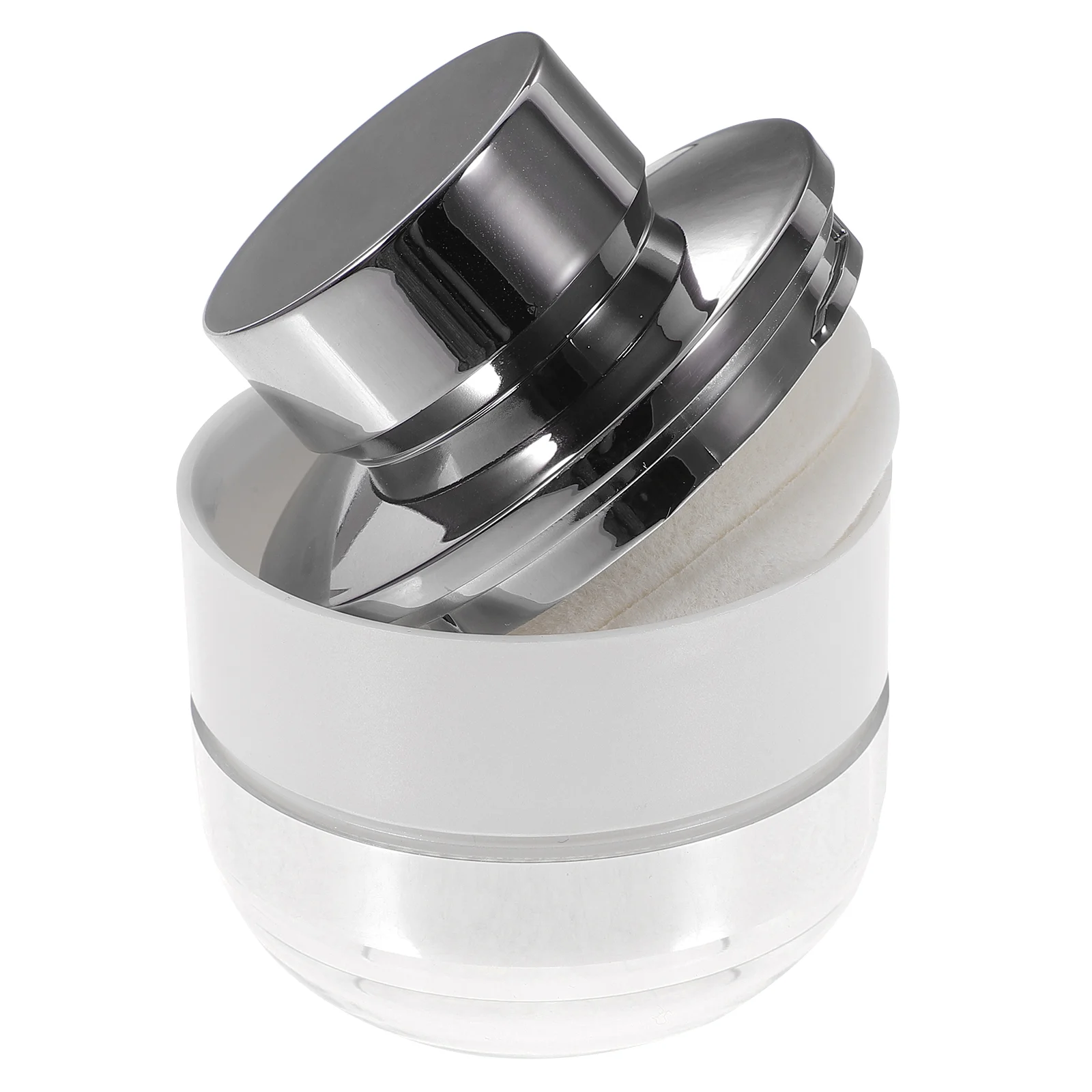 

Puff Container Case Box Loose Makeup Containerswith Empty Jar Holder Lid Sponge Jars Travel Acrylic Refillable Blusher Cover