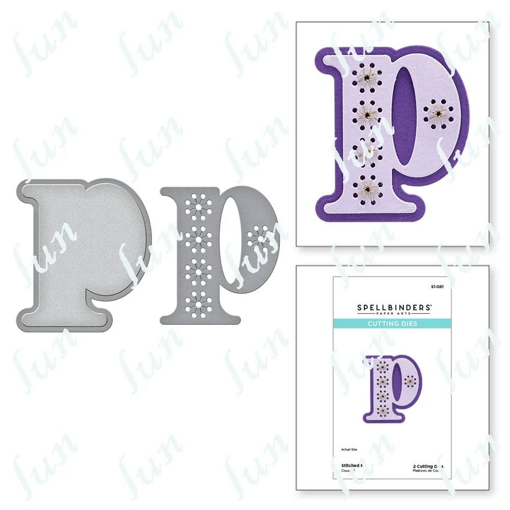 

2022 New Stitched P Etched Metal Cutting Dies Handmade Scrapbook Diary Decoration Stencils Embossing Template DIY Greeting Card