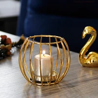 metal candle holder desktop ornament gold stylish candlesticks for christmas wedding centerpiec home decorate crafts porta velas