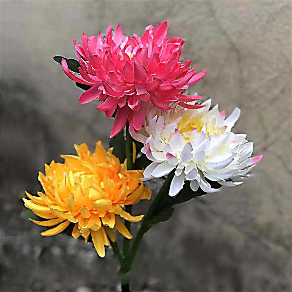 

Solar Chrysanthemum Light LED Garden Pile Light Outdoor Flower Landscape Light For Patio Lawn Garden Yard Pathway Decoration