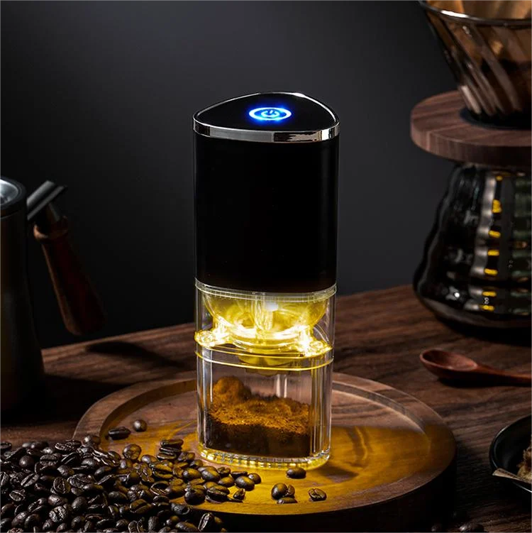 

Portable Electric Coffee Grinder Spice Mill Nuts Grains Coffee Bean Grinders USB Charge Ceramic Grinding Core TYPE C Grinders