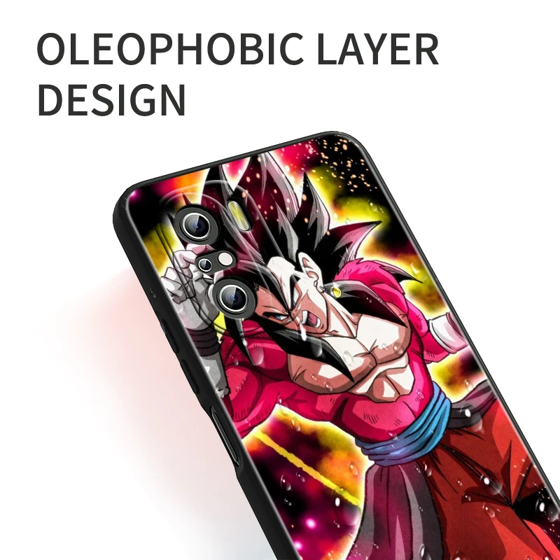 Чехол для телефона с надписью Love Dragon Ball Goku черный чехол Xiaomi Redmi K40 Gaming K30 9i 9T 9A 9C 9 8A 8