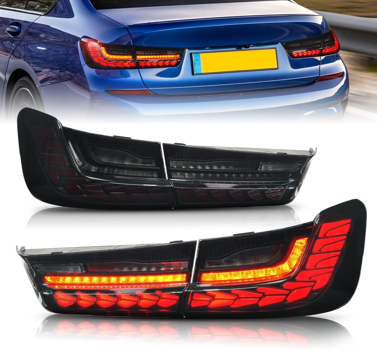 

Фонари задние для BMW 3 серии G20 G28 330i/330i xDrive 2019 2020 2021