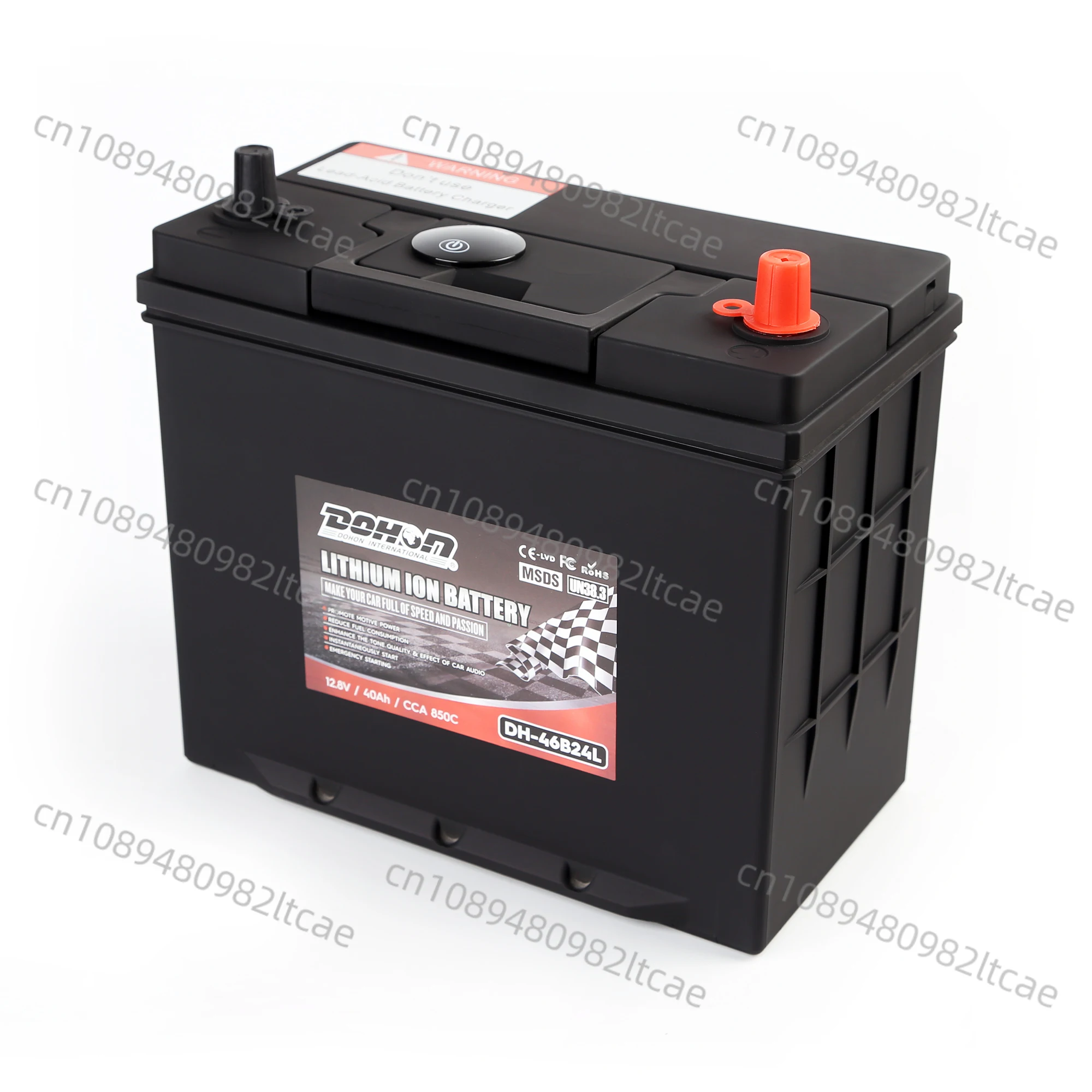 46B24L/R Литиевая батарея LiFepo4 с аварийным запуском и функцией самодопомощи