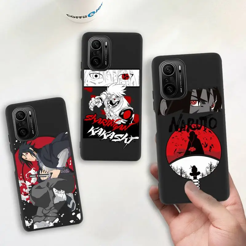 

Naruto Uchiha Sasuke Itachi Kakashi Phone Case for Redmi 9A 8A Note 11 10 9 8 8T Redmi 9 K20 K30 K40 Pro Max Silicone soft Cover