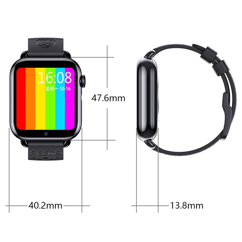 eaor t3 dual camera kids smart watch 4g lte gps wifi app download ipx7 waterproof children phone smartwatch android 9 0 1gb8gb free global shipping