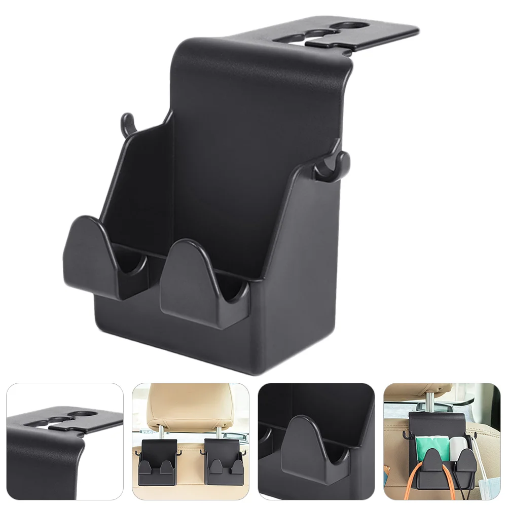 

Headrest Hangers Plastic Useful Back Hooks Headrest Hangers for Car Home Auto