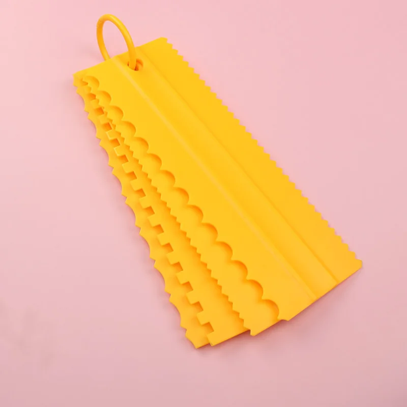 Двухсторонний в наличии шпатель для крема торта удлиненный скребок набор из 4