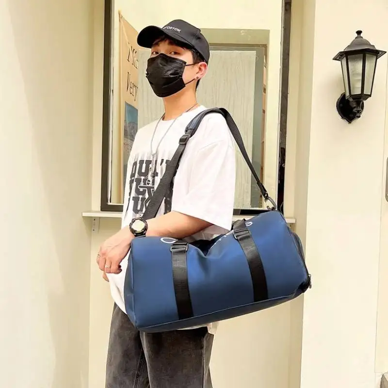 2023 New Gym Bag Waterproof Fitness Bag Sport Men Women Bag Outdoor Portable Travel Gym Bags Yoga Swimming Gym Sports Bag