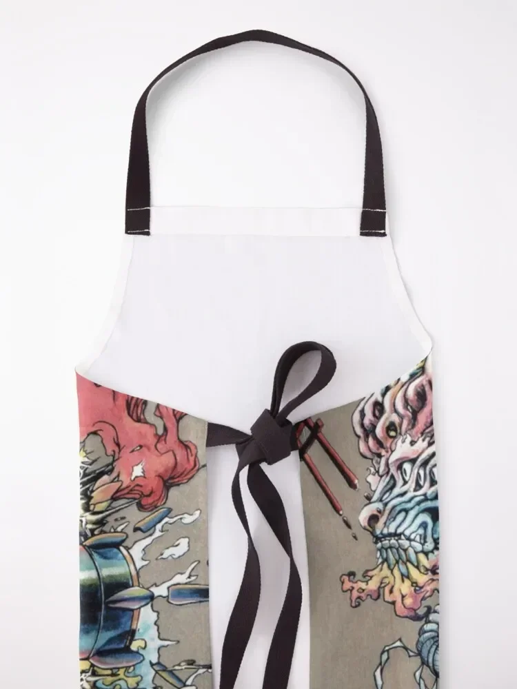 UYAMA HIROTO - Фартук FREEFORM JAZZ Предметы домашнего обихода Кухня Рождественский фартук