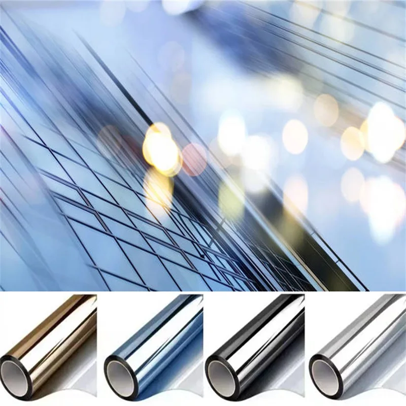 

Window Stickers Glass Stickers Film Heat Insulation Parasol House Windows Sun Protection Window Glass Privacy Film Film Tint