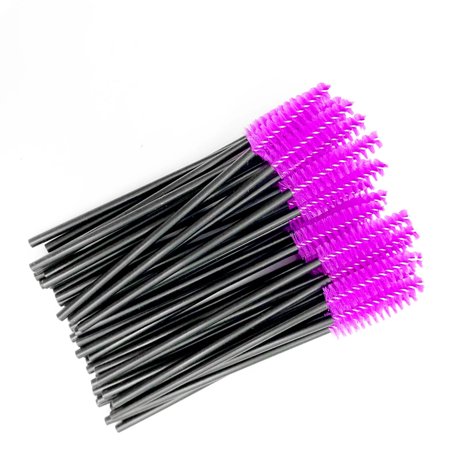 Disposable Eyelash Brushes Eyebrow Brush Mascara Wands Applicator Cosmetic Eyelashes Extension Tools Eyelash Spoolies for Makeup images - 6