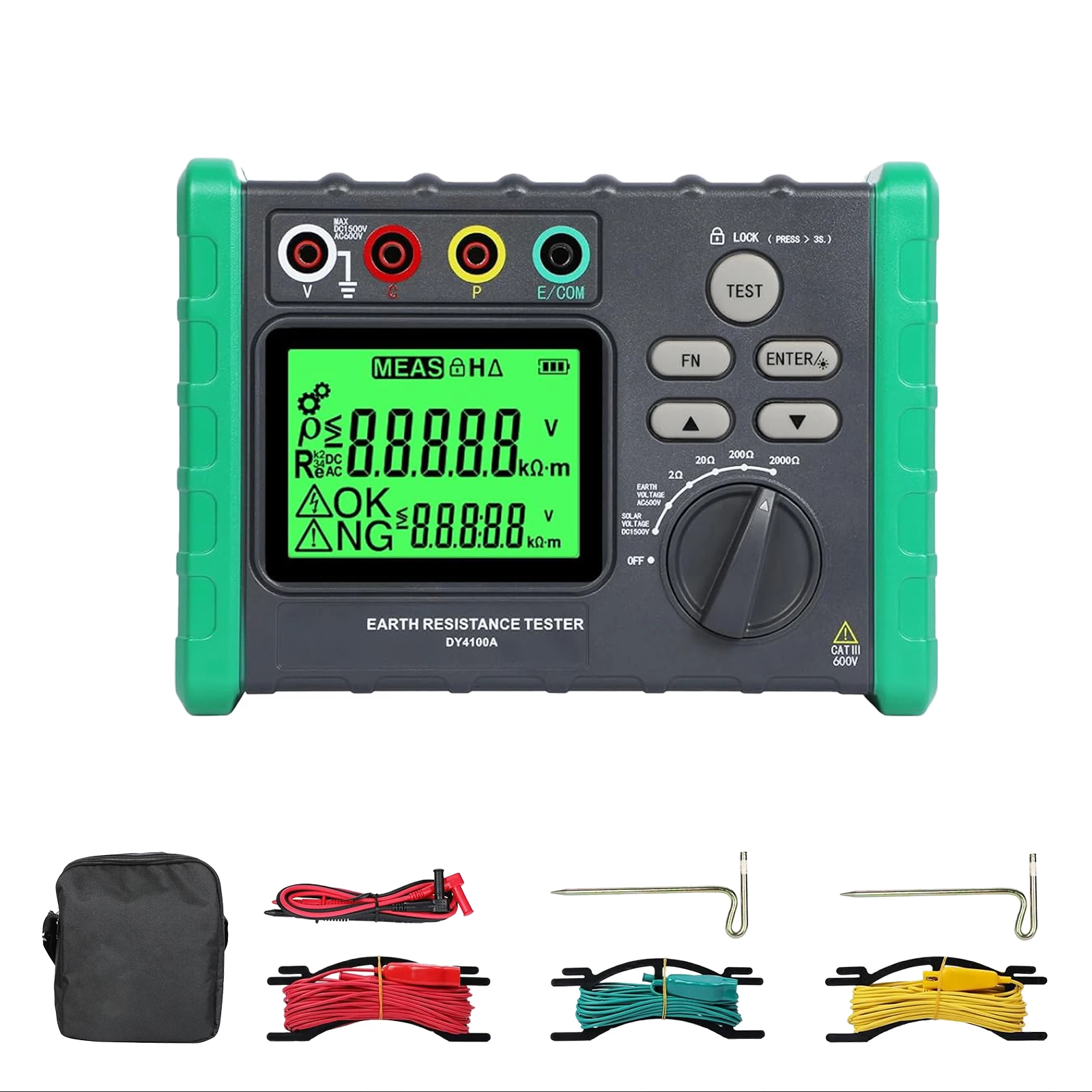 

HoldPeak Цифровой тестер сопротивления заземления