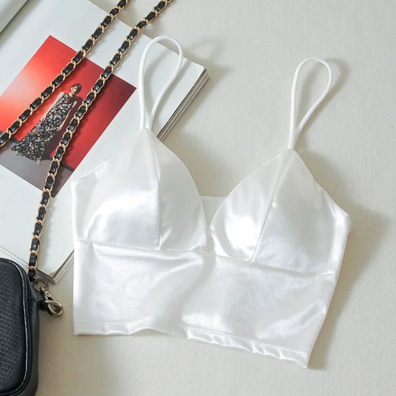 Модные женские повседневные топы обтягивающее нижнее белье-бандо для груди